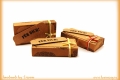 Kleine Matchbox für Schokoladentäfelchen